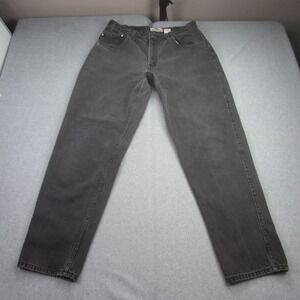 Vintage Levis 545 Jeans Mens 34x32 Gray Loose Fit Tapered Brown Tab 90s Denim